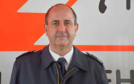 Thomas Reinholz leitet die Abteilung Rettungsdienst.
