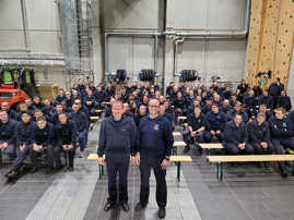 Triers freiwillige Feuerwehrleute haben Johannes Haag und Stephan Kuhn als neue Obleute gewählt. 