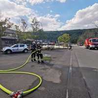 Die Feuerwehr war in der Gottbillstraße mit etwa 20 Einsatzkräften vor Ort. Foto: Presseamt Stadt Trier/Berufsfeuerwehr