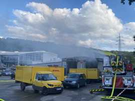 Brand eines Kfz-Betriebs in Ruwer