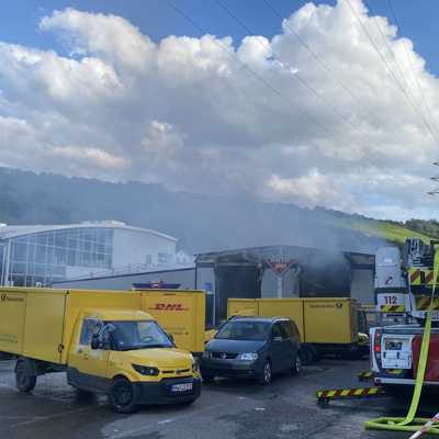 Brand eines Kfz-Betriebs in Ruwer