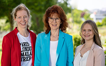 Das Team Ausbildung bei der Stadtverwaltung Trier: Eva Müller und Petra Steinbach