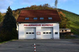 Das Gerätehaus der Freiwilligen Feuerwehr Kürenz dient als Notfall-Anlaufstelle.